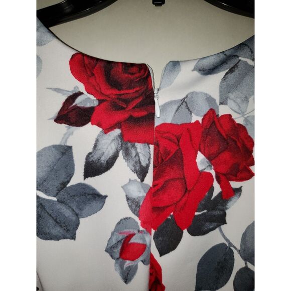 A Sweet Storm Women's Maxi Dress Bodycon Sleeveless Large Floral Pattern Size M - Picture 11 of 14